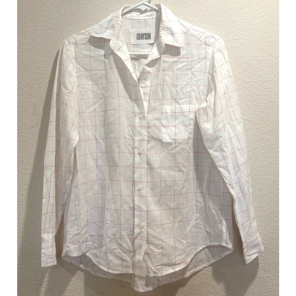 Grayson White The Hero Long Sleeve Button Up Shirt Size 1